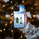 Personalisierte Ihre Flügel waren bereit, aber unsere Herzen waren nicht iPhone Phone Case Memorial Geschenk für den Verlust eines geliebten Menschen