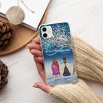 Funda de móvil personalizada I Am Always With You Regalo de Navidad para amigos y familiares