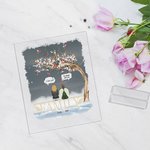 Personalisierte Ich vermisse dich ich bin immer bei dir Acryl Plaque Weihnachten Memorial Geschenk für Familie Freunde