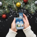 Funda personalizada para móvil We Miss You We're Always With You Regalo de Navidad para amigos Familia