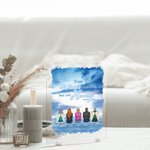 Personalized Your Wings Were Ready But Our Hearts Were Not Acrylic Plaque Desk Decor Memorial Gift for Family
