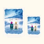 Henkilökohtainen Kaipaamme sinua olen aina kanssasi Paksu pilvet akryyli Plaque Desk Ornament Housewarming Memorial lahja perheelle Ystävät