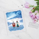 Personalized I Miss You I Know Acrylic Plaque Christmas Memorial Gift for Family Friends