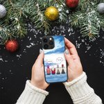 Personalisierte Wir vermissen Sie wir wissen, in Cloud Handytasche mit Namen Weihnachten Memorial Geschenk für Freunde Familie