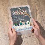 Personalised A Piece Of My Heart Is In Heaven Acrylic Plaque Christmas Memorial Gift for Family Friends