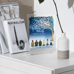 Personalized In Loving Memory Of Those Who Are Forever In My Heart Butterflies Acrylic Plaque 2-6 People Housewarming Memorial Gift for Family Friends