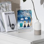 Gepersonaliseerde We Miss You I Know Acryl Plaque Kerst Herdenkings Cadeau voor familie Vrienden