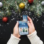 Personalisierte In liebevoller Erinnerung an diejenigen, die für immer in unseren Herzen Handytasche Weihnachtsgeschenk für Freunde Familie sind