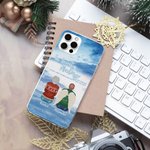 Personalisierte In liebevoller Erinnerung an diejenigen, die für immer in meinem Herzen sind IPhone Telefon Fall Weihnachten Gedenkgeschenk für Famili