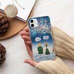 Funda personalizada para móvil We Miss You We're Always With You Regalo de Navidad para amigos Familia