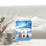 Personalised We Miss You More Than Anything I Know in Clouds Acrylic Plaque Housewarming Memorial Gift for Family Friends