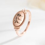 Gepersonaliseerde Meervoudige Geboorte Bloemen Ring Familie Bloemen Sieraden Verjaardag Moederdag Cadeau voor haar