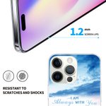 Funda personalizada We're Always with You para iPhone Regalo conmemorativo de simpatía para amigos y familiares