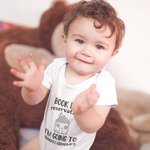 Personalized Book My Reservation Newborn Onesie Baby Announcement Bodysuit Funny Romper Newborn Gift Baby Shower Gift