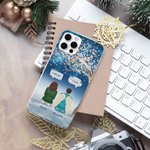 Personalisierte Wir vermissen Sie wir wissen Handytasche Weihnachtsgeschenk für Freunde Familie