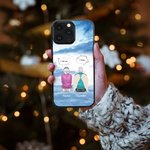 Personalisierte Wir vermissen Sie wir wissen, in Cloud Handytasche mit Namen Weihnachten Memorial Geschenk für Freunde Familie