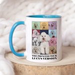 Tazza personalizzata Eras Tour Poster Style 11oz Regalo di Natale per amici, famiglia e amanti degli animali domestici