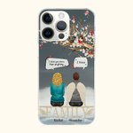 Funda de móvil personalizada We Miss You More Than Anything We Know Regalo de Navidad para amigos Familia