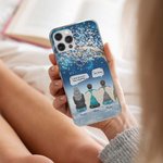 Personalisierte Ich vermisse dich mehr als alles, was ich weiß, Handy-Tasche Weihnachtsgeschenk für Freunde Familie