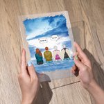 Personalized I Miss You I Know Acrylic Plaque Christmas Memorial Gift for Family Friends