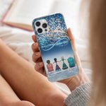 Funda de móvil personalizada I Am Always With You Regalo de Navidad para amigos y familiares