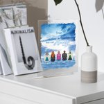 Personalized Your Wings Were Ready But Our Hearts Were Not Acrylic Plaque Desk Decor Memorial Gift for Family