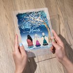 Personalized Your Wings Were Ready But Our Hearts Were Not Acrylic Plaque Christmas Memorial Gift for Family Friends