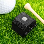 Clip Magnétique Tee de Golf Personnalisé avec Lettres en Impression 3D Cadeau Anniversaire Fête des Pères pour Amateur de Golf