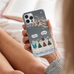 Personalised I Miss You I Know Cell Phone Case Christmas Gift for Friends Family