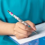 Personalizado Glitter Elemento Médico Bolígrafo Retráctil Bolígrafo Negro Apreciación Regalo para Médico Enfermera