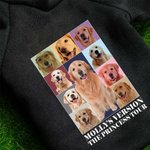 Personnalisé Eras Tour Poster Photos Collage Pet Dog Hoodie with Name Birthday Christmas Gift for Pet Lover Owner