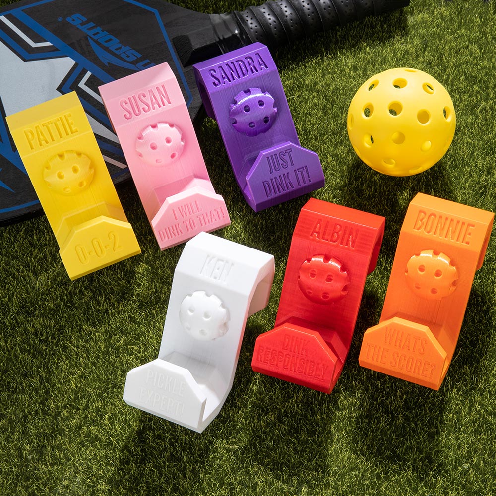 Paterr Dink Ball Geschenkset – Tragetasche & Make-up-Tasche In Weiß/grün, Für Dinkball-Fans
