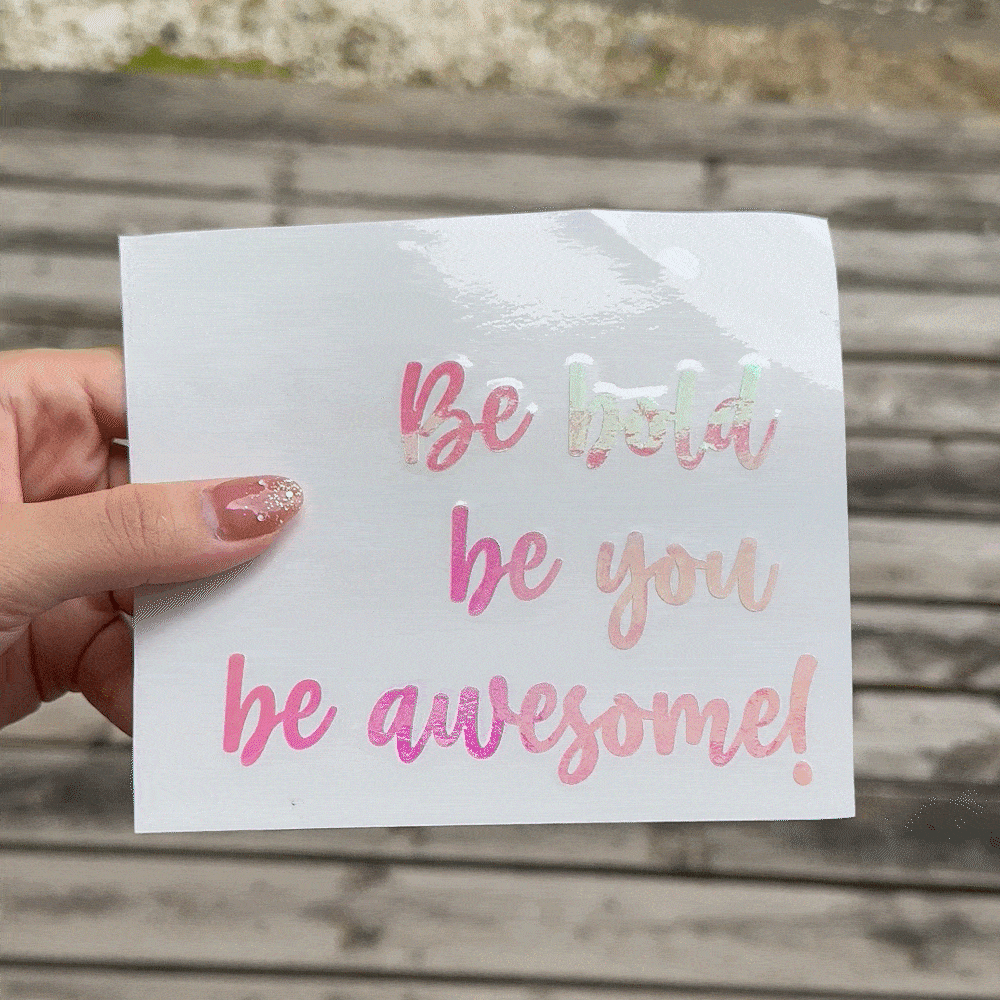 Gepersonaliseerde Dagelijkse Affirmatie Sticker Water Bestendig Muurkunst Spiegel Decoratie Verjaardag Kerstcadeau voor Kind Volwassene