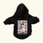 Personnalisé Eras Tour Poster Photos Collage Pet Dog Hoodie with Name Birthday Christmas Gift for Pet Lover Owner