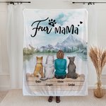 Personalisierte Hunde werden immer mit ihren Besitzern Decke Weihnachtsgeschenk Geburtstagsgeschenk für Hundeliebhaber sein