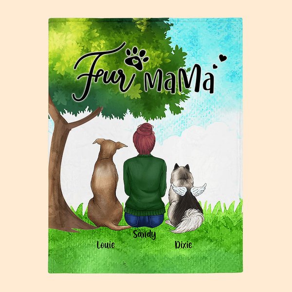 Manta personalizada Estar juntos en la pradera Regalo de Navidad Regalo de cumpleaños para los amantes de los perros