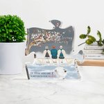 Gepersonaliseerd In Liefdevolle Herinnering Van Zij Die Voor Altijd In Mijn Hart Zijn Acryl Ornament Bureaudecoratie Kerst Gedenkgeschenk voor Familie