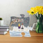 Gepersonaliseerd In Liefdevolle Herinnering Van Zij Die Voor Altijd In Mijn Hart Zijn Acryl Ornament Bureaudecoratie Kerst Gedenkgeschenk voor Familie