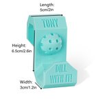 Personalized Pickleball Bag Hook Multicolor 3D Print Fence Hook Sport Accessories Gift for Pickleball Lover