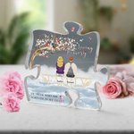 Gepersonaliseerd In Liefdevolle Herinnering Van Zij Die Voor Altijd In Mijn Hart Zijn Acryl Ornament Bureaudecoratie Kerst Gedenkgeschenk voor Familie