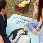 Coperta personalizzata Quando i pinguini trovano il loro compagno restano insieme per sempre Regalo di San Valentino per l'anniversario della coppia