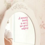 Gepersonaliseerde Dagelijkse Affirmatie Sticker Water Bestendig Muurkunst Spiegel Decoratie Verjaardag Kerstcadeau voor Kind Volwassene