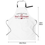 Personalizzato Il grembiule da cucina impermeabile NO.1 con 2 tasche Grembiule pettorina regolabile Regalo di cucina per il marito papà amante della c