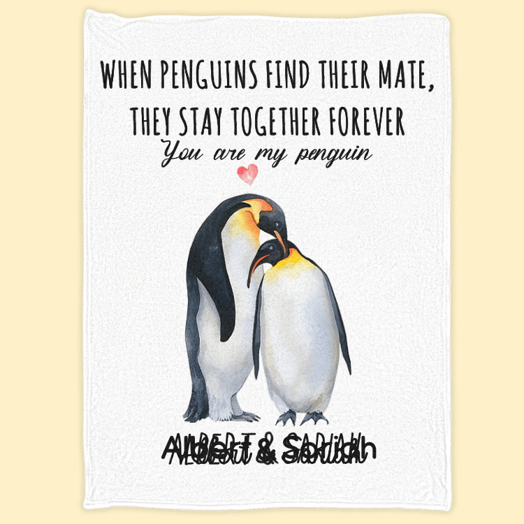 2x Pinguine Hug Plüschtiere - Positive Geschenke Für Freunde & Paare