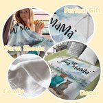 Personalisierte Hunde werden immer mit ihren Besitzern Decke Weihnachtsgeschenk Geburtstagsgeschenk für Hundeliebhaber sein