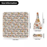 Personalised Vintage Floral Swaddle Set of 3 Baby Blanket Hat with Name and Bow Hair Band Christmas Baby Shower Newborn Gift for Baby