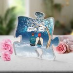Personalized I Miss You More Than Anything Puzzle Acrylic Ornament Decor Christmas Memorial Gift for Family