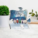 Personalized I Miss You More Than Anything Puzzle Acrylic Ornament Decor Christmas Memorial Gift for Family