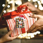 Personalisierte Name Letter Plaid hölzernen Weihnachtsschmuck Baum hängen Geschenk Tag Home Dekoration für Freunde Familie