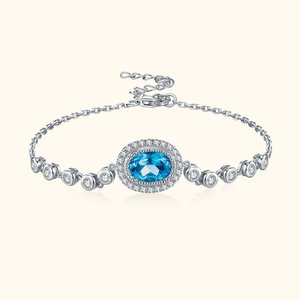 Personalisierte verstellbare Armband mit Geburtsstein Weihnachtsgeschenk Jahrestag Geschenk für Sie